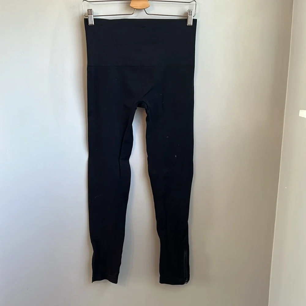 SPANX Seamless Zipper Ankle Leggings XL